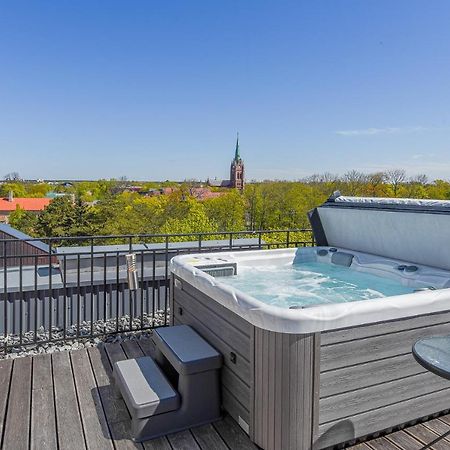 Sea View Penthouse Terrace Palanga Old Town Leilighet Eksteriør bilde