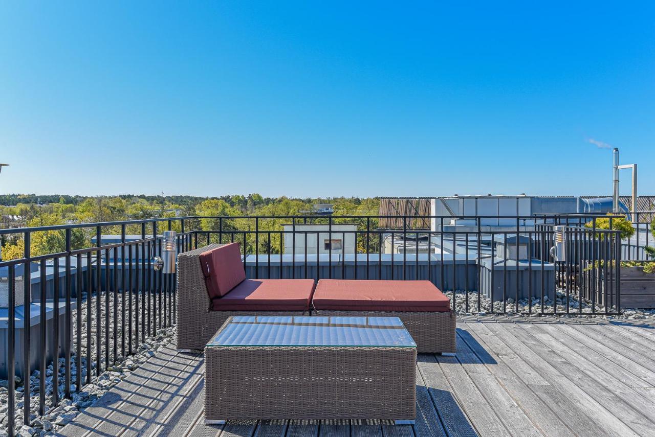 Sea View Penthouse Terrace Palanga Old Town Leilighet Eksteriør bilde