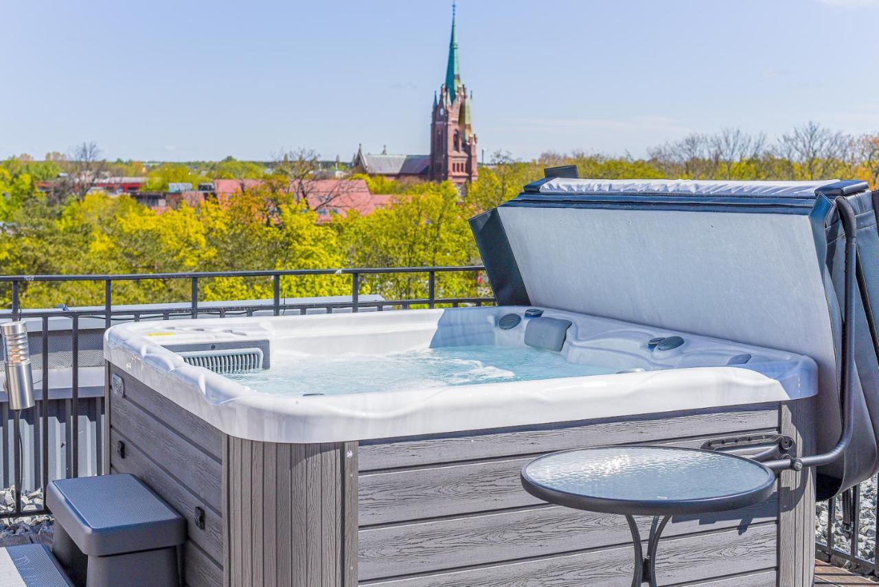 Sea View Penthouse Terrace Palanga Old Town Leilighet Eksteriør bilde