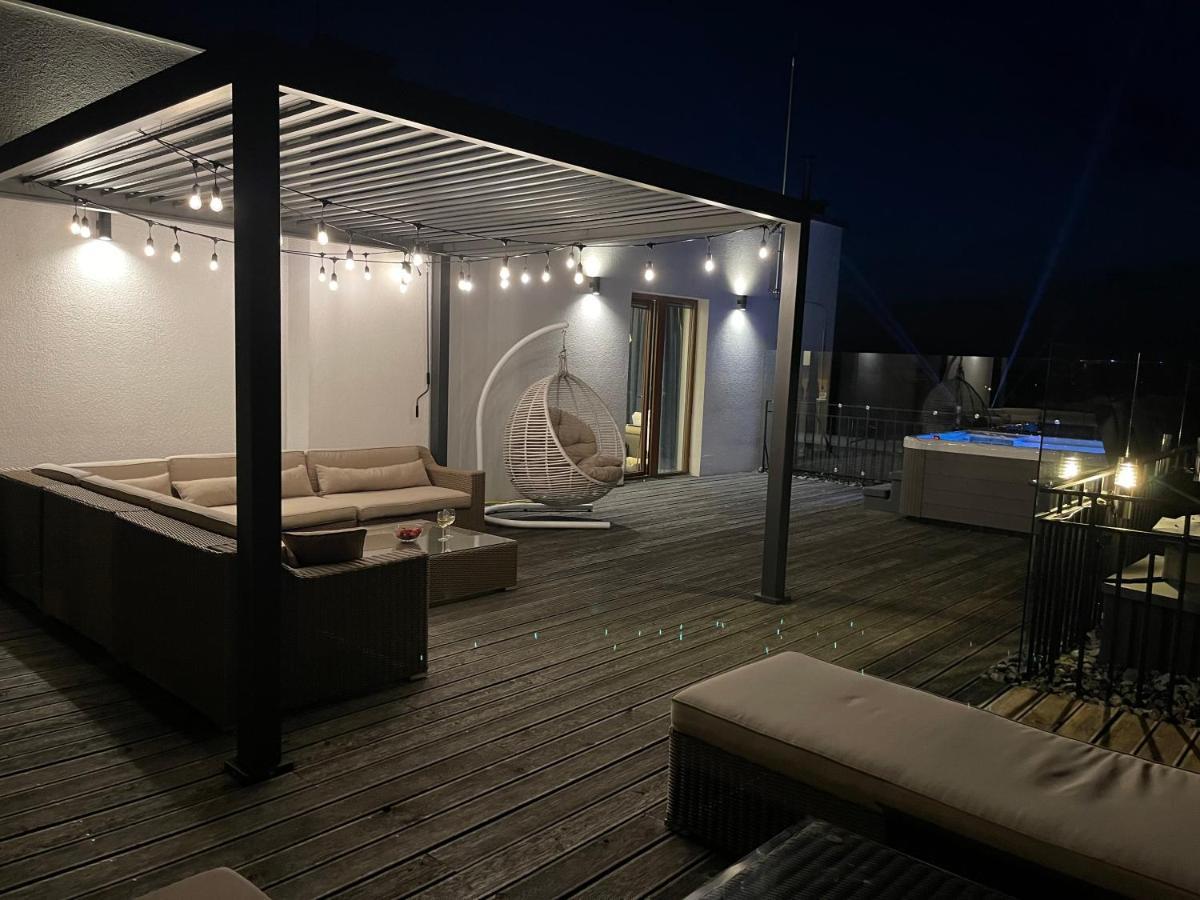 Sea View Penthouse Terrace Palanga Old Town Leilighet Eksteriør bilde