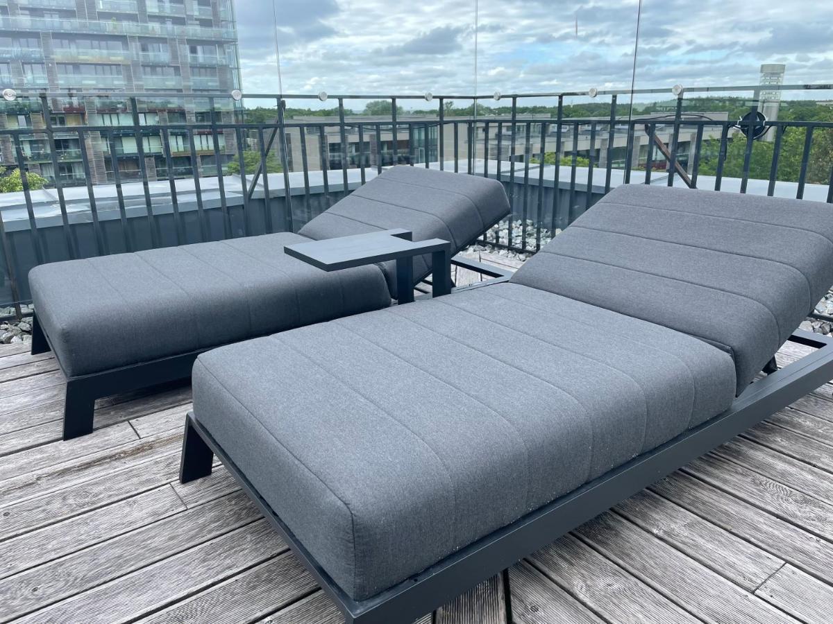 Sea View Penthouse Terrace Palanga Old Town Leilighet Eksteriør bilde
