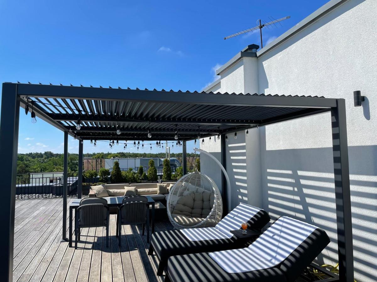 Sea View Penthouse Terrace Palanga Old Town Leilighet Eksteriør bilde