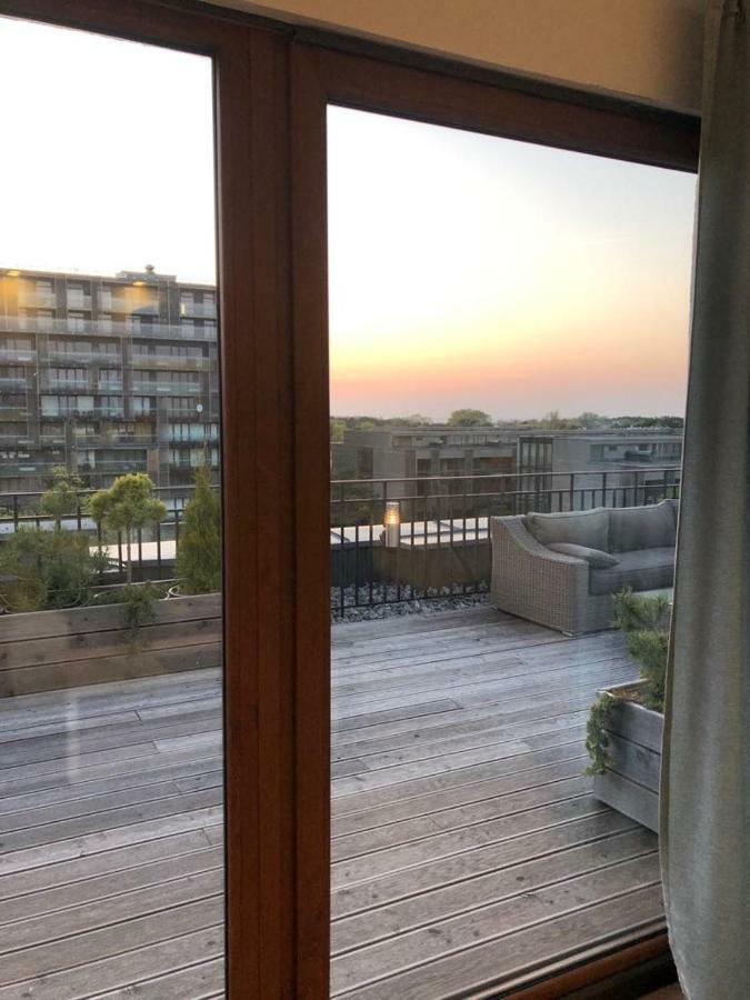 Sea View Penthouse Terrace Palanga Old Town Leilighet Eksteriør bilde