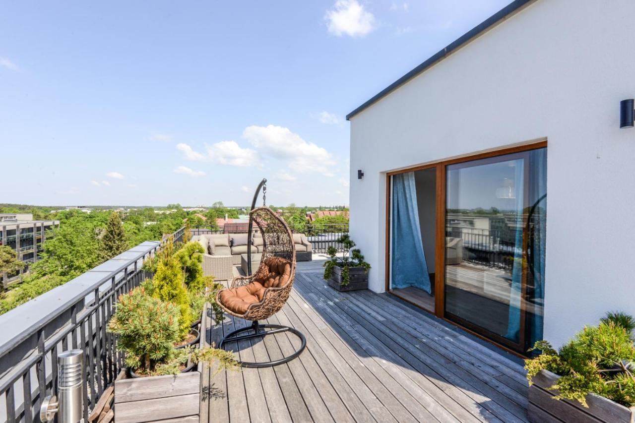 Sea View Penthouse Terrace Palanga Old Town Leilighet Eksteriør bilde