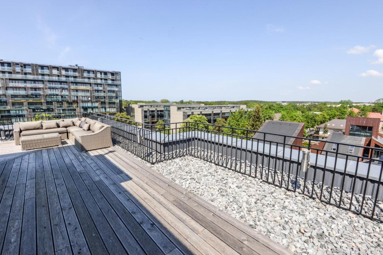 Sea View Penthouse Terrace Palanga Old Town Leilighet Eksteriør bilde